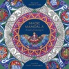 Blue Angel Mėlyna Angel Spalvinimo Knyga - Mėlynojo Angelo Magiškas Mandala 95 Puslapiai 23x23 cm