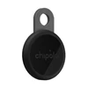 „Chipolo LOOP“ – įkraunamas „Bluetooth“ sekiklis su silikonine kilpa, skirtas „iOS“ ir „Android“, anglies spalvos