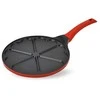 Blynų Keptuvė - Maestro MR-1222-A Nelipni Aliuminė 26 cm Juoda/Raudona