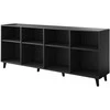 Cama Meble Baldų Komoda - Bari 200x42x82 Juoda Matinė