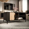 Cama Meble Kavos Staliukas - Cama Merci 100 X 55 X 49 Cm, Juodas/Ąžuolas