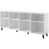 Cama Meble Komoda - Bari 200x42x82 Balta Matinė