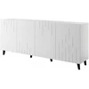 Cama Meble Komoda - Bari 200x42x82 Balta Matinė