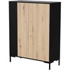 Cama Meble Komoda - Cama MERCI 100 x 40 x 129 cm Juoda/Amatininkų ąžuolas
