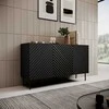 Cama Meble Komoda - Onda 150x45x85 Juoda