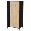 Cama Meble Spinta - Cama Merci 90 x 55 x 184 cm Juoda/Ąžuolo Artisan