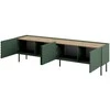 Laikiklis Cama Meble Spintelė - Onda 200x40x54.35, Žalia