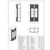Cama Meble Svetainės Sekcija - Cama Michelle 86x35-47xH180 Juoda/Vikingo Ąžuolas