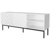 Laikiklis Cama Meble TV Spintelė - Abergo 150x42x60 Cm Balta