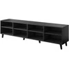 Laikiklis Cama Meble TV Spintelė - Bari 200x42x52, Juodas