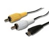 Canon AVC-DC400 - Video / audio kabelis - composite video / audio - RCA (M) -> camera connector (M);