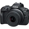 Canon EOS R100 + RF-S 18-45mm F4.5-6.3 IS STM + Mount Adapteris EF-EOS R