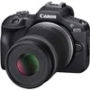 Canon EOS R100 + RF-S 18-45mm + RF-S 55-210mm + Mount Adapteris EF-EOS R