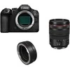 Canon EOS R6 Mark III + RF 24-105mm f/4L IS USM + Mount Adapteris EF-EOS R