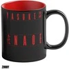 Heat Reveal Mug Good Loot Assassin's Creed: Shadows - Naoe &amp; Yasuke 450 ml Juodas, Raudona