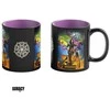 Cenega Heat Reveal Mug Good Loot The Witcher 3 Game Art Chronicles - Yennefer &amp; Salvador Dali 450 ml Juodas, Violetinė