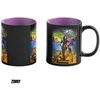 Cenega Heat Reveal Mug Good Loot The Witcher 3 Game Art Chronicles - Yennefer &amp; Salvador Dali 450 ml Juodas, Violetinė