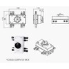 CNC DC jungiklis 32A, 1000VDC, MC4, IP66NW
