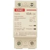 CNC Įtampos apsaugos relė, 1P+N, 63A, 230V, su atsistatymo funkcija
