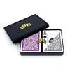Copag 1546 Elite Poker Size Jumbo Index Žaidimo Kortos Dviguba Kaladė (Violetinė ir Pilka)