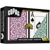 Copag 1546 Elite Poker Size Jumbo Index Žaidimo Kortos Dviguba Kaladė (Burgundiška ir Žalia)