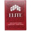 Copag 1546 Elite Poker Size - Jumbo Index Žaidimų Kortos (Raudonos)