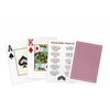 Copag Texas Holdem Pokerio Kortos (Raudonos)