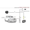 DALI Naktinio matymo sistema automobiliui - termovizorinė kamera ir 7" CCTV monitorius atsparus vandeniui