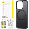 Telefono dėklas su stovu Baseus SkyRing 360°, skirtas iP 14 Pro + grūdintas stiklas ir valymo rinkinys (violetinė)