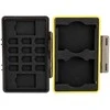 Dėklas - JJC BC X4ST Multi Function Baterija Case (holds 2 batteries, 2 SD cards, 12 Micro SD cards)
