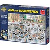 Jumbo Spiele Dėlionė - Jumbo Jan van Haasteren Der Vieh-Markt 1000 Detalių 370x275x70 mm