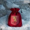 Game of Thrones Lannister kauliukų maišelis su liūtu – Q Workshop