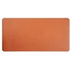 Didelis Pelės Kilimėlis - LUMIVIDA PVC Oda 1200x600 mm Vandeniui Atsparus Oranžinė