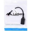 LANBERG AD-0003-BK adapteris mini Displayport M -> Displayport F