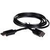 DisplayPort Kabelis - Savio CL-137 3 m Juoda
