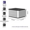 QOLTEC 50316 2x HDD / SSD prijungimo stotelė 2,5 / 3,5 colio SATA USB 3.0 klonavimas