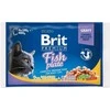 Drėgnas Kačių Maistas - BRIT Premium Cat žuvis Plate, 4x100g