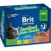 Drėgnas Kačių Maistas - Brit Premium Sterilizuotoms 12x100g