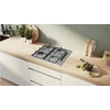 Dujinė Kaitlentė - BOSCH PBP6B5K80 4 Zonos 7500W Nerūdijančio Plieno