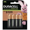 Duracell Rechargeable AA 2500mAh įkraunamos baterijos 4vnt.