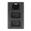 Dviejų kanalų įkroviklio ir NP-FW50 baterijos Newell DL-USB-C rinkinys skirta Sony