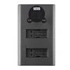 Dviejų kanalų įkroviklio rinkinys ir dvi SPJB1B baterijos Newell DL-USB-C, skirtos GoPro Hero 8
