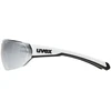 Akiniai Uvex equate baltas matt / mirror sidabrinis