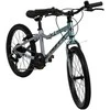 Huffy Literide Alu 20” bike, sidabrinis and turquoise (23005W)