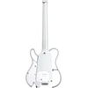 DONNER-HUSH-X-LIVE-Baltas - Elektrinė gitara su įmontuotu garsiakalbiu