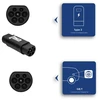 Elektrinės Transporto Priemonės Įkrovimo Adapteris - Akyga AK-SC-E21 Type 2 Į GB/T Adapterio Laidas 32 A 22 kW