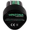 Elektrinio įrankio akumuliatorius - PATONA BL1013, 10,8 V, 2 500 mAh, juodas