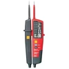 Elektrinis Testeris - UNI-T UT18C AC/DC Įtampos Matuoklis 12–690V, RCD Testeris, Juodas/Raudonas