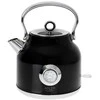 Adler | Virdulys with a Thermomete | AD 1346b | Electric | 2200 W | 1.7 L | Nerūdijantis plienas | 360° rotational base | Juodas