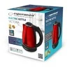Elektrinis Virdulys - Esperanza EKK113R - 1,8 L, Juodas/Raudonas, 1800 W